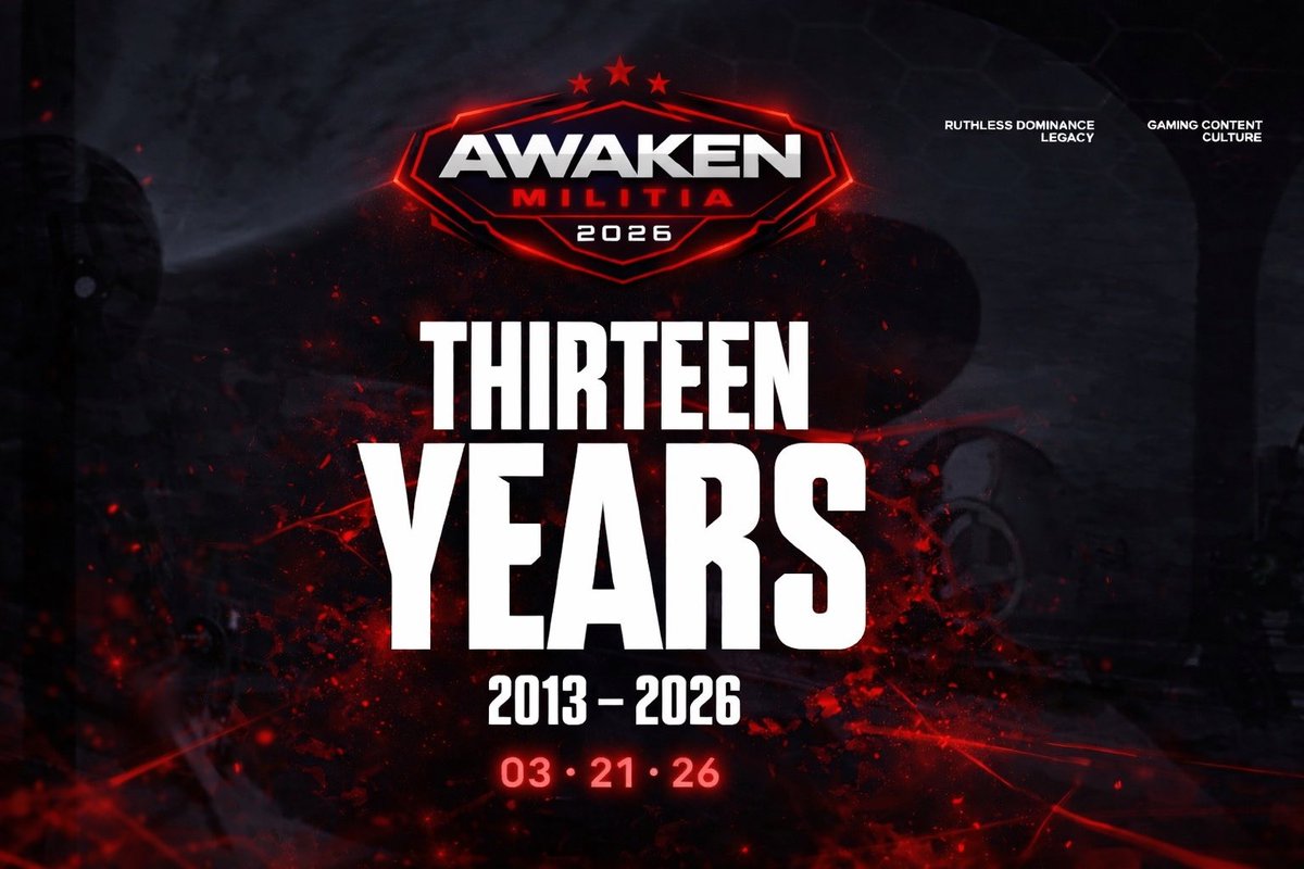 Awaken Militia #Awaken13Years tweet media