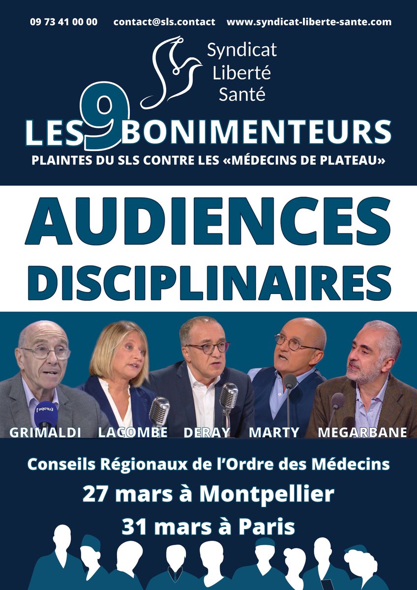 Syndicat Liberté Santé • SLS🕊️ tweet media