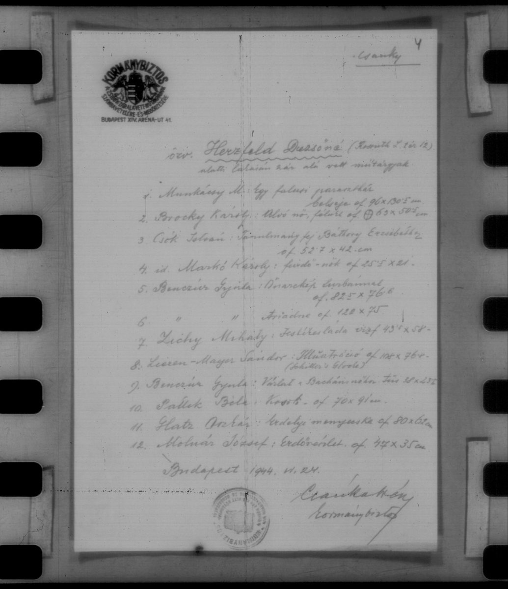 Holocaust Art Recovery Initiative tweet media