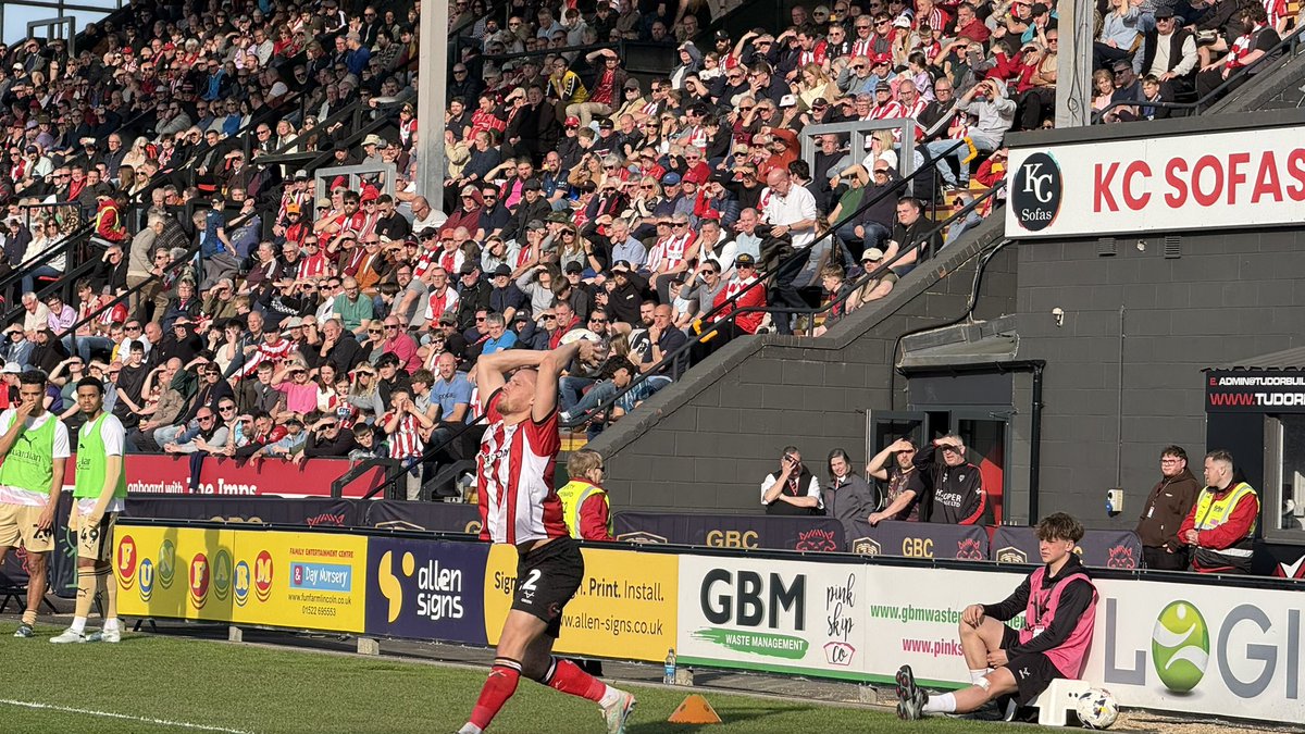 The Lincoln loco thunders on and doesn’t look like stopping at anytime soon 🔴⚪️ 
#WeAreImps #ImpsAsOne