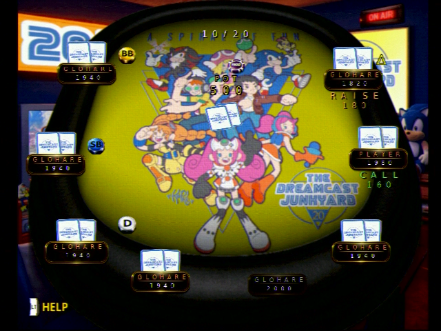 TheDCJunkyard's tweet photo. Dream Table Poker is a new game in development for the Sega Dreamcast from @GlowHareStudio, which will feature local and online multiplayer. We got our hands on an early build, and tapped in a cheat code to play with a Dreamcast Junkyard table and deck!♠️
https://t.co/R0OwHwSFBn https://t.co/yPuwVTT0dI