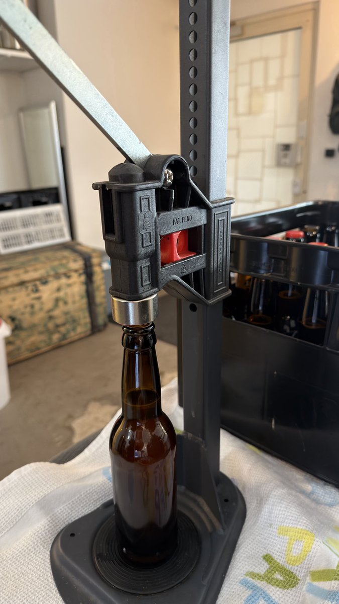 GErschwendner's tweet photo. The first Lobster Lager is bottled👍🍺👍 https://t.co/0E6AcjqgH0