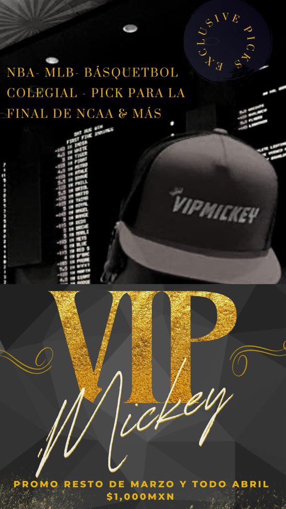 Mickey Sports tweet media