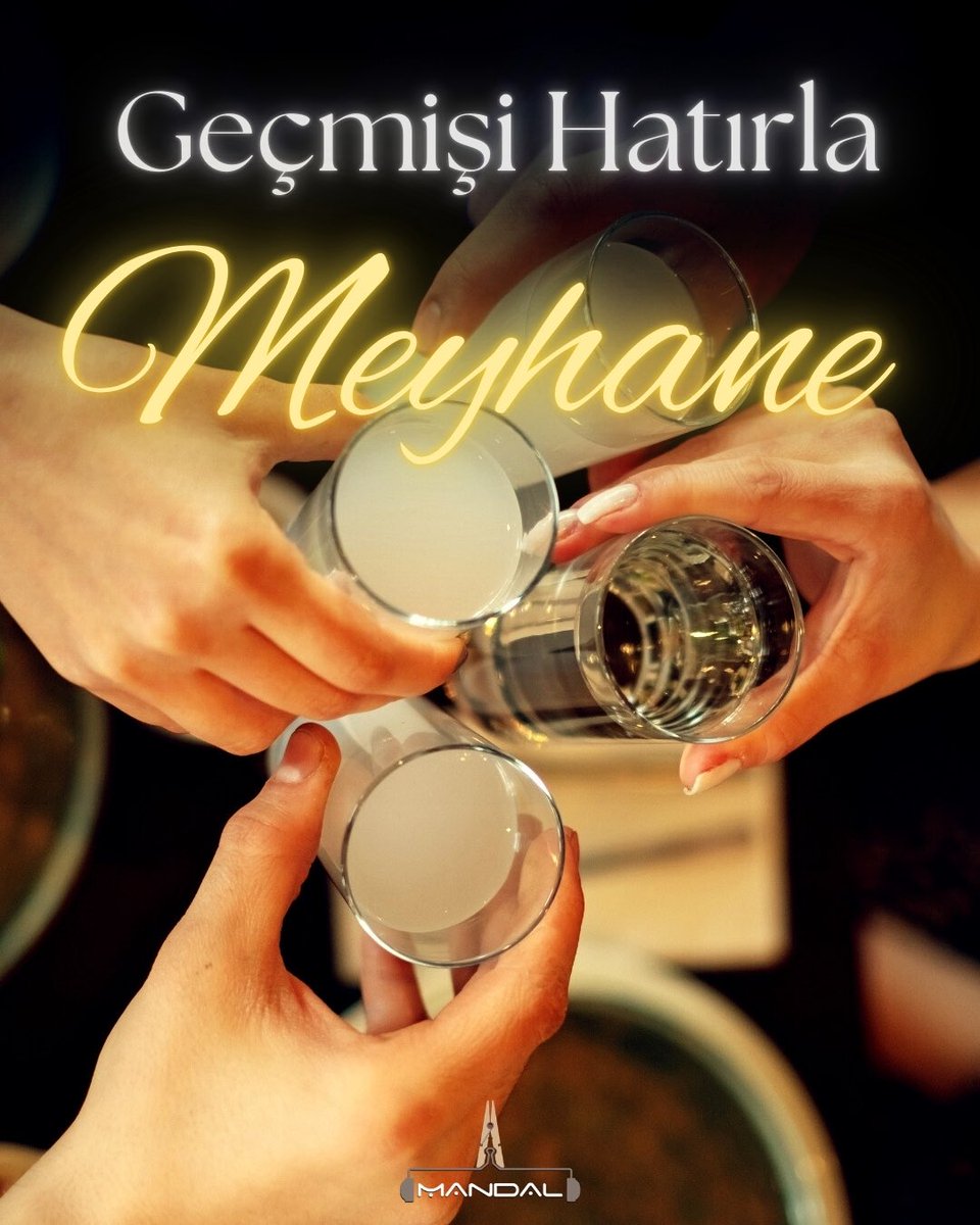 Kadehleri kaldıralım! 🥂 

Geçmişi Hatırla, Meyhane bölümüyle 22.00'de Mandal'da. 

<a href="/AytekTeoman/">Aytek Teoman</a>  🎙️ 

App Store &amp; Google Play: Mandal Radyo 
Web &amp; Mobil: mandal-la.com 

#mandalradyo