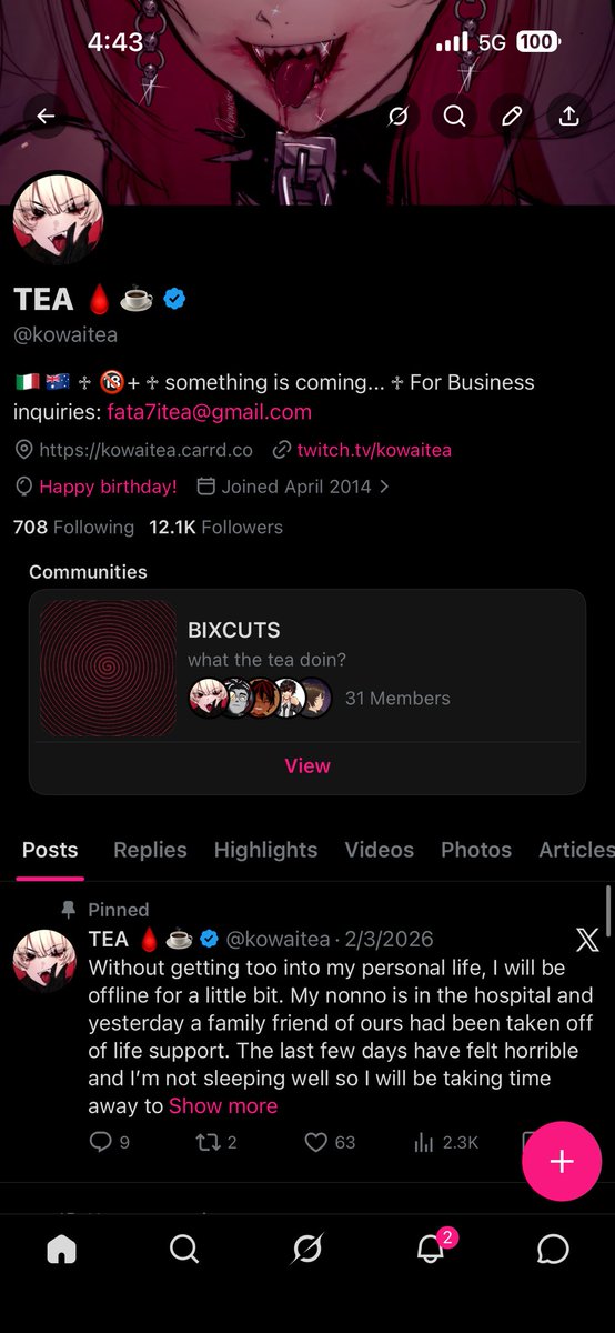 TEA 🩸☕️ tweet media