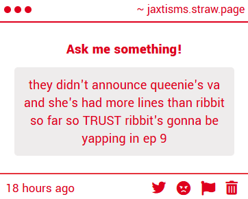 kris / snicker || TADC EP 8 SPOILERS FUUUUUUUUCK tweet media