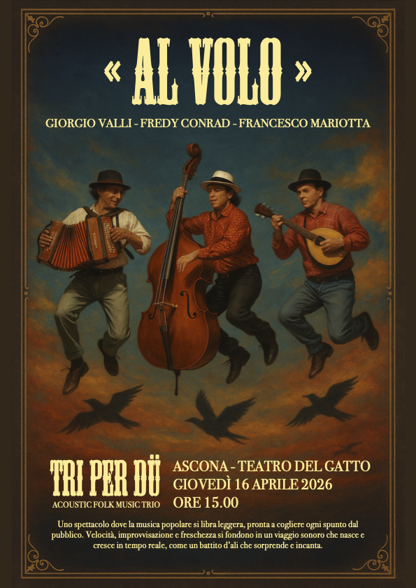 triperdu's tweet photo. Una nuova avventura al Teatro del Gatto di Ascona. Segnatevi la data. https://t.co/ccYw2NPuLR