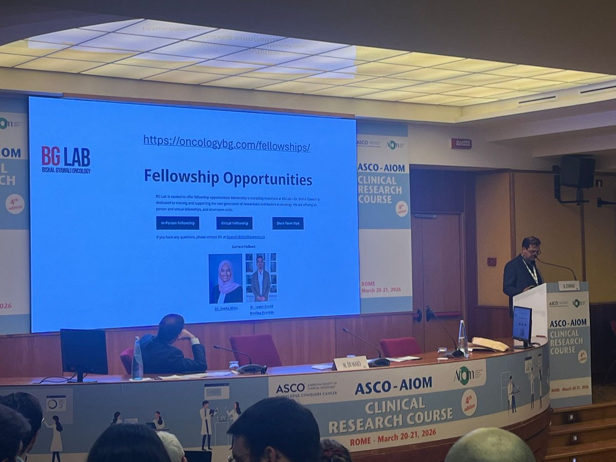 oncology_bg's tweet photo. Had a great time in Rome teaching at the @asco @AIOMtweet Clinical Research Course where I discussed deescalation of clinical trials, statistical v clinical significance, and common sense oncology principles. Thank you @AIOMtweet @fperrone62 @MassimoDiMaio75 for the kind invitation and great hospitality!