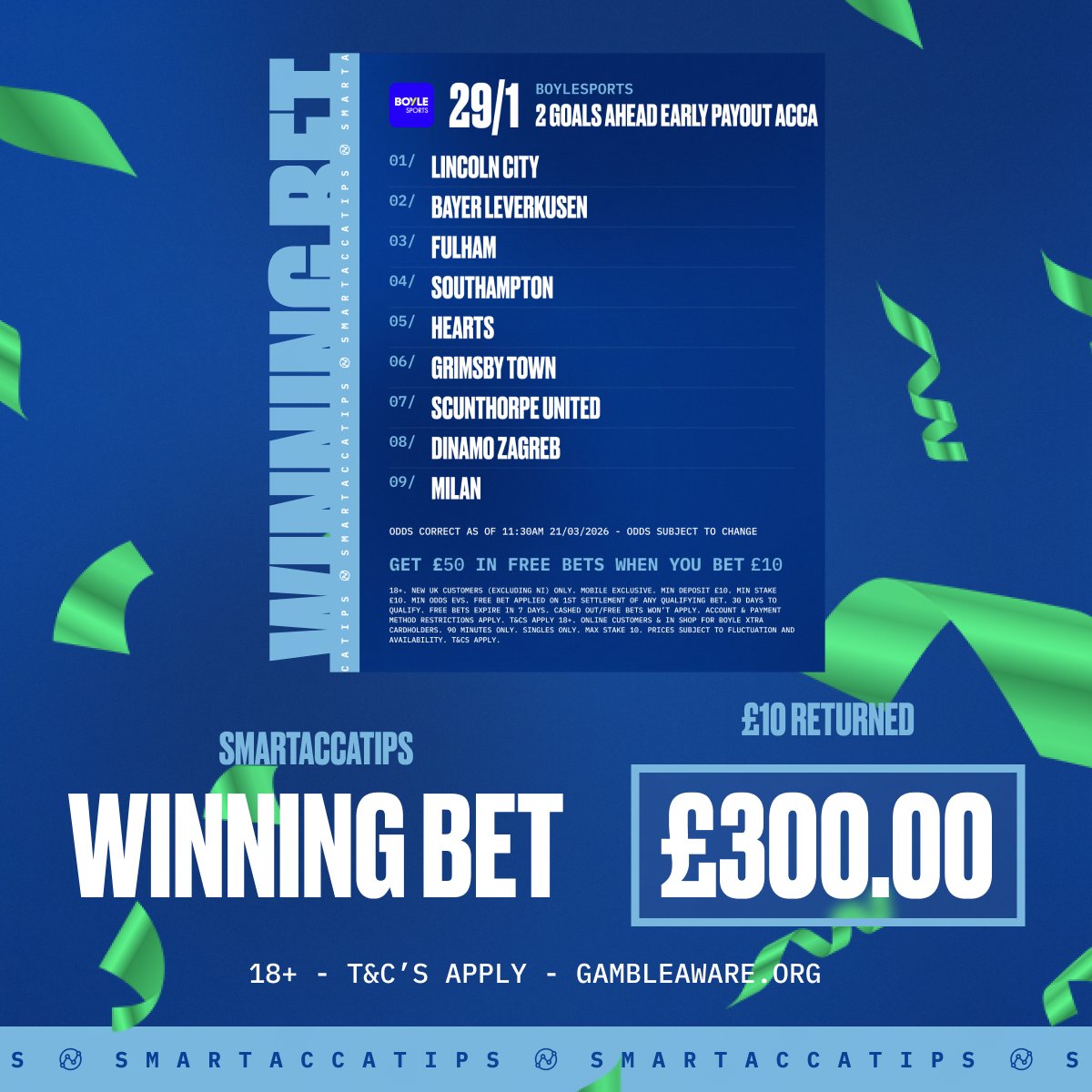 SmartAccaTips tweet media