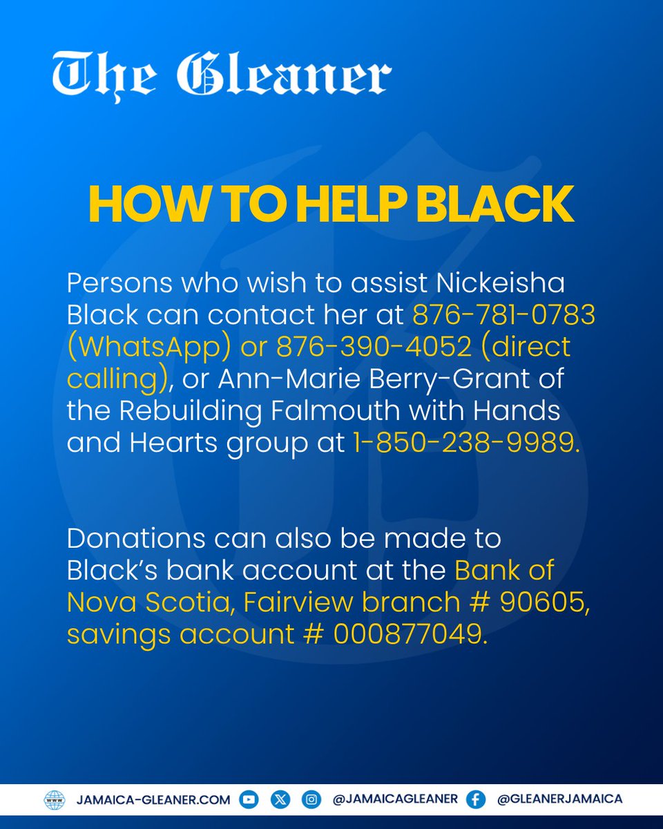 Jamaica Gleaner tweet media