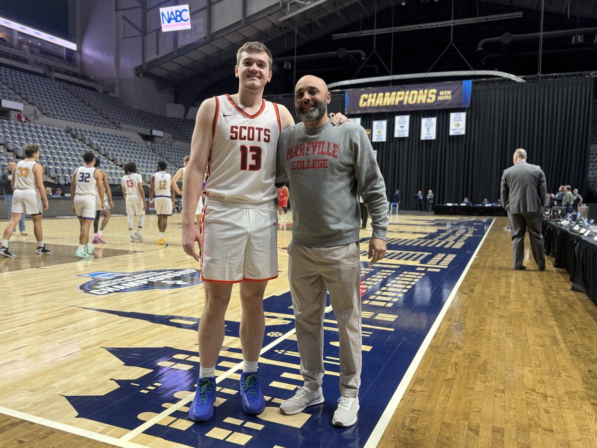 CoachP247's tweet photo. So thankful for Agent Morgan. Glad he is ending his career representing @MCScots at the highest level. 
@NABC1927 All Star Game @d3hoops https://t.co/wagQGTtxOj