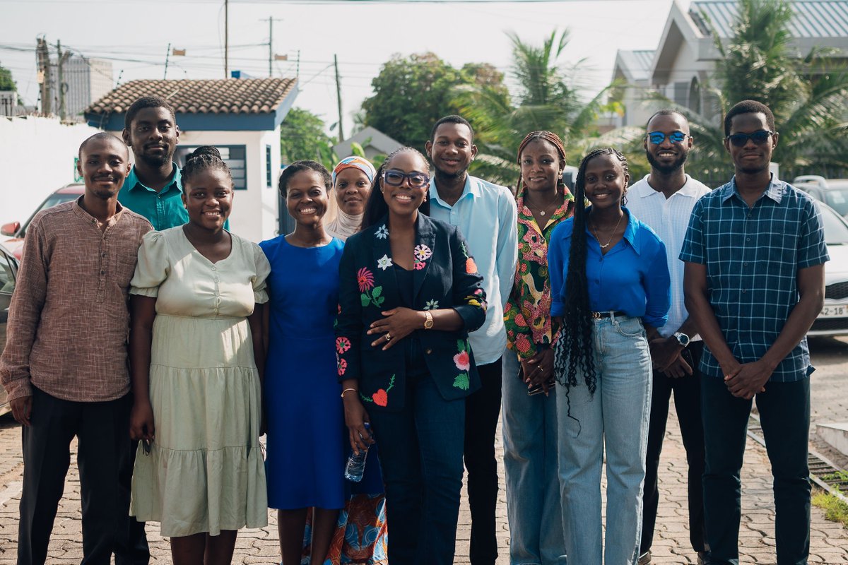 abenaop's tweet photo. Don’t wait for the “perfect” moment. If you aspire to rise to the top, you must be deliberate about it. This was one of the key messages I shared with young professionals at IC Securities last week. 
Leadership is built through action. I encourage you to start today. #AbenaOseiPoku #Leadership