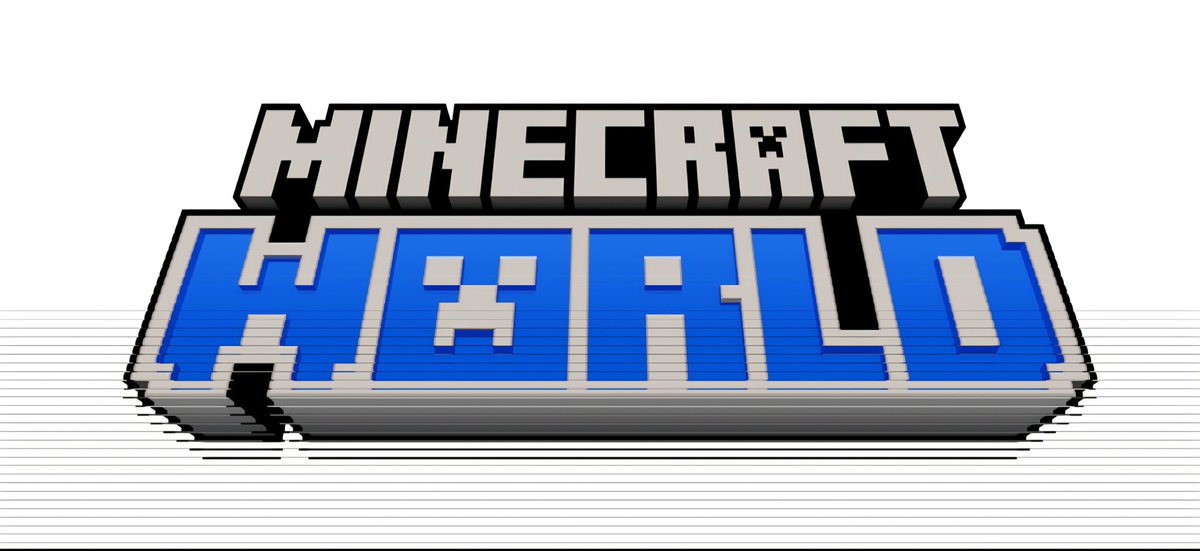 ThemeParkCallum's tweet photo. It has now been announced on #minecraftlive, that Merlin Entertainments will be opening @minecraft world in 2027 at @CWOA https://t.co/DEYnlWm6Uh