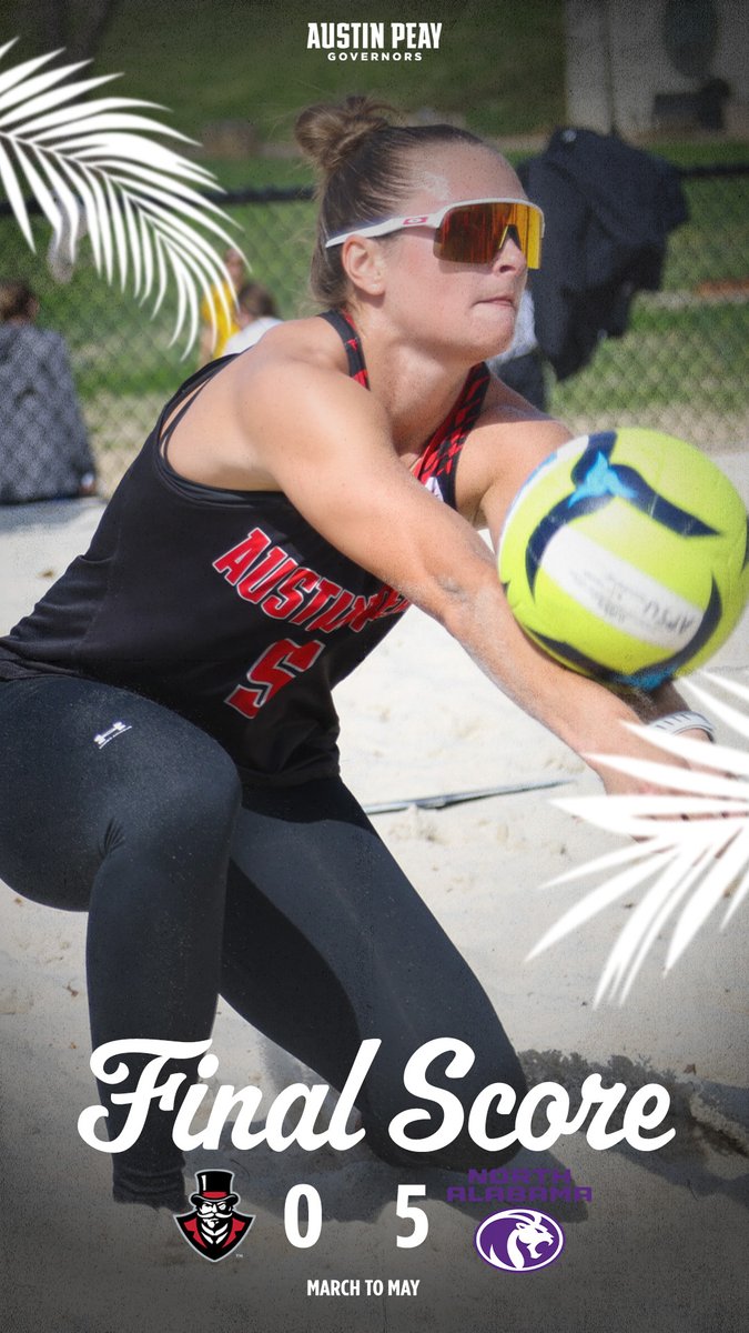 Austin Peay Beach Volleyball tweet media