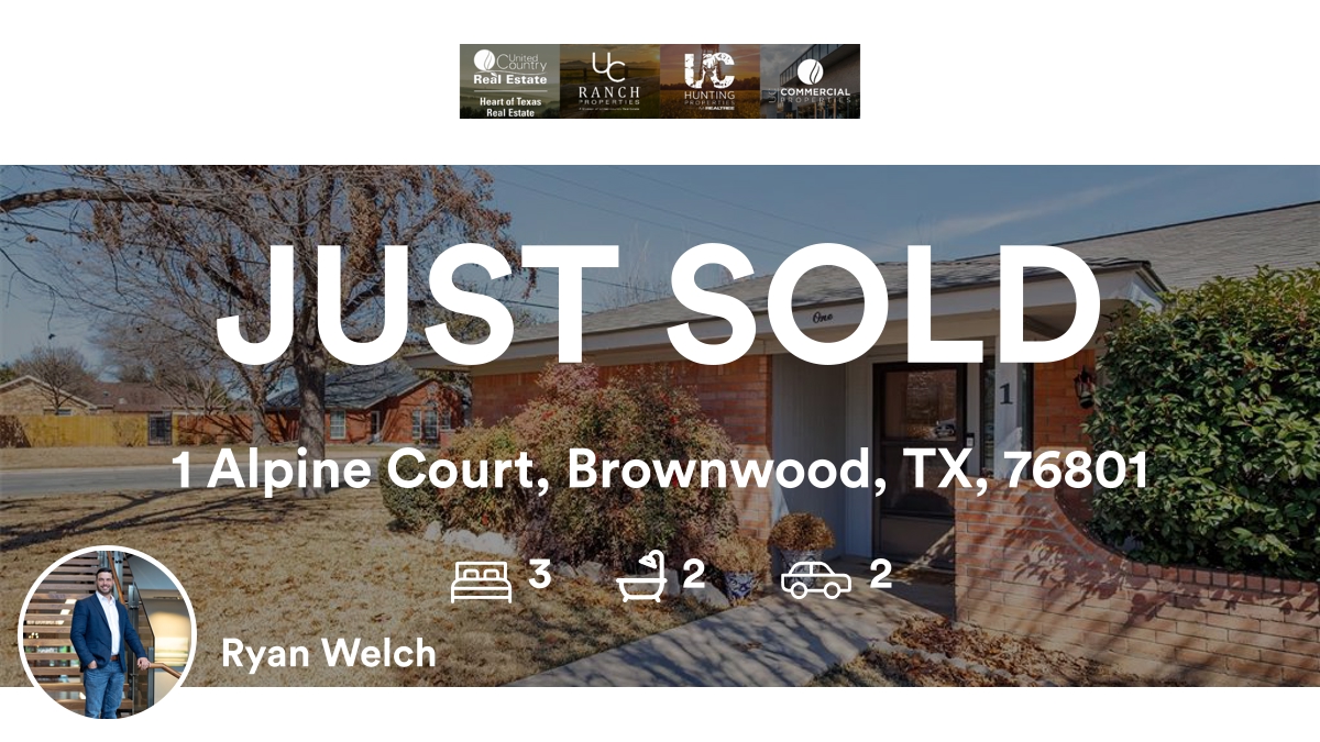 TXStarRealtor's tweet photo. 🛌 3 🛀 2 🚘 2
📍 1 Alpine Court, Brownwood, TX, 76801

My latest sale on RateMyAgent.

https://t.co/oqnrWEFchA

...
#ratemyagent #realestate https://t.co/jSWDX1x27I