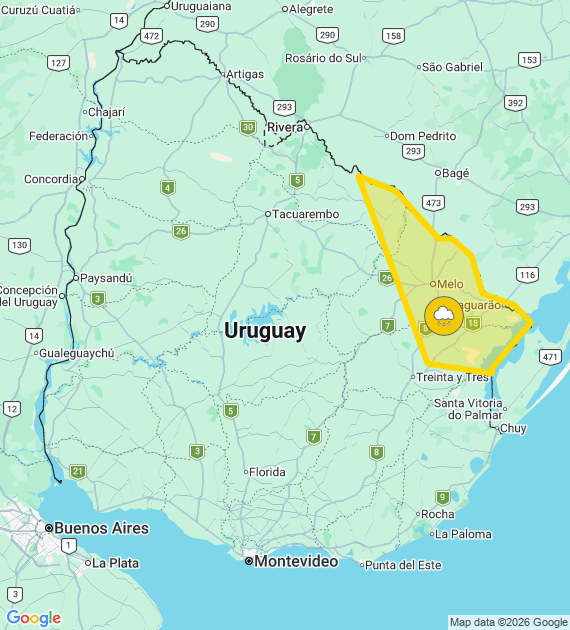 Instituto Uruguayo de Meteorología tweet media