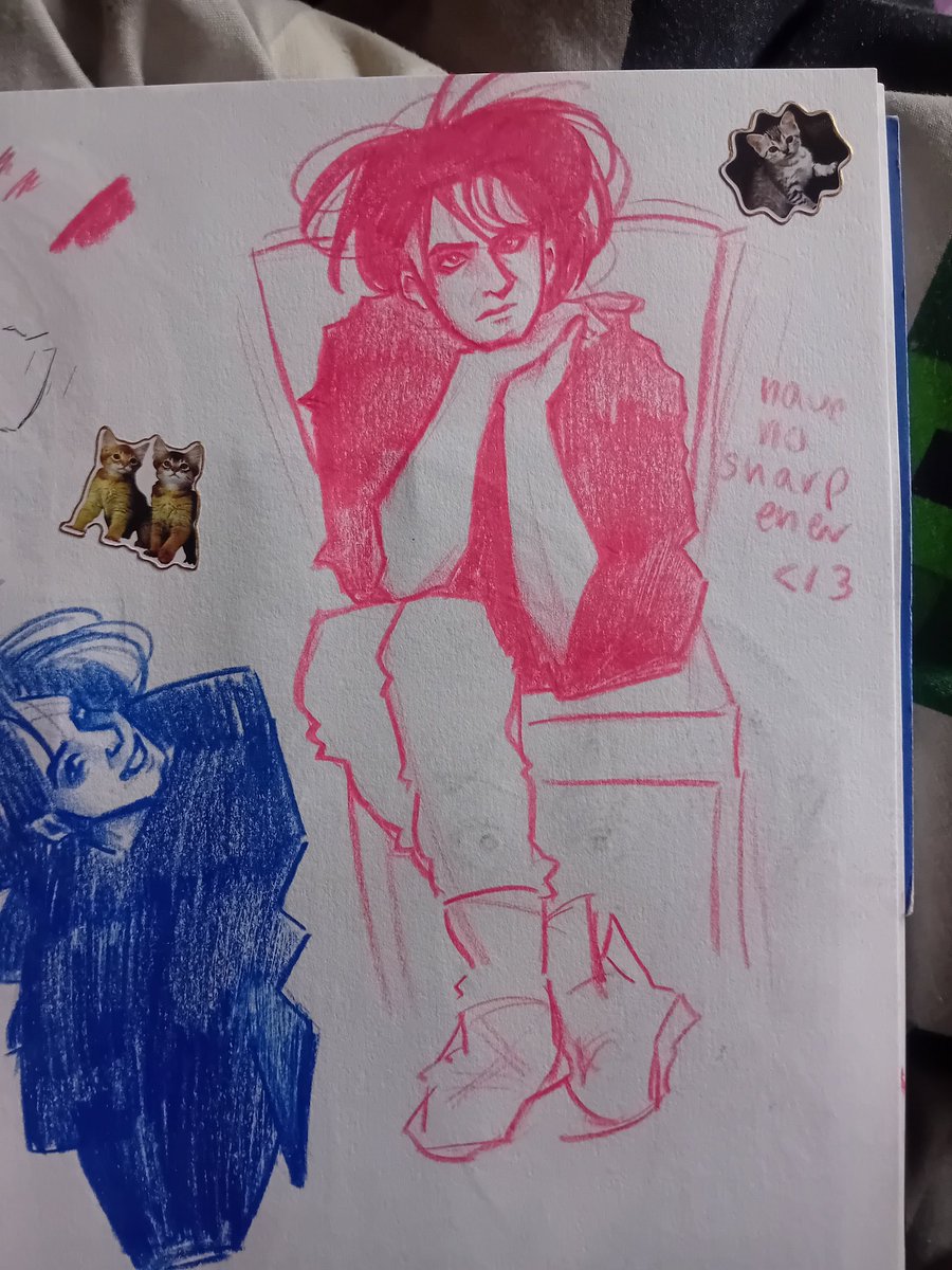 venusdrawsstuff's tweet photo. Robert in red :3 

#robertsmith #thecure #robertsmithfanart https://t.co/1TqaGjGWjq