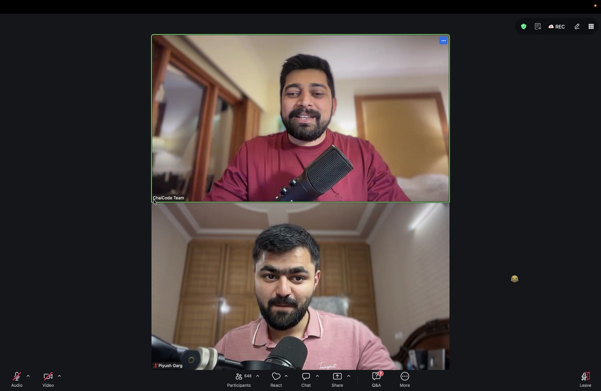 devwithjay's tweet image. 𝗕𝗮𝗰𝗸𝗲𝗻𝗱 𝗥𝗲𝗮𝗹𝗶𝘁𝘆 𝗖𝗵𝗲𝗰𝗸 ⚙️

Today’s class was intense, we dived deep into real-world backend architecture, DTOs, layered validation, and how production systems are actually structured.

So many doubts, so many learnings today.

#Backend #NodeJS #WebDev #ChaiCode