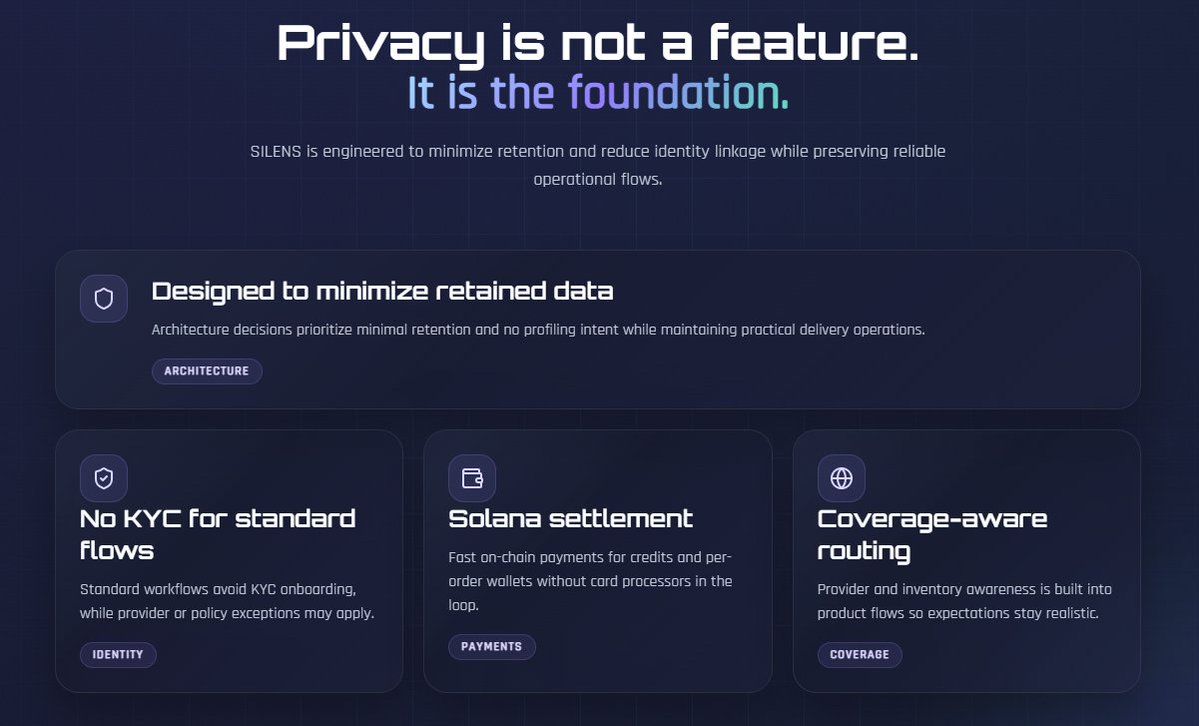 Silens Network tweet media