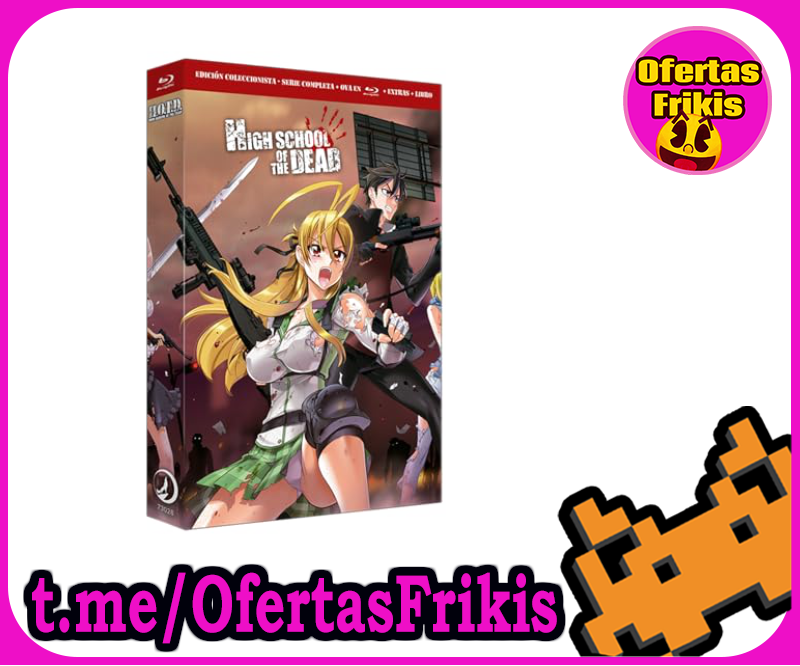 High School Of The Dead (Episodios 1 A 12 &amp; 1 Ova) [Blu-ray Coleccionista] A4 #Amazon

 🛍 oxjgs.es/rddAH

🔥 OFERTA: 48.19 €