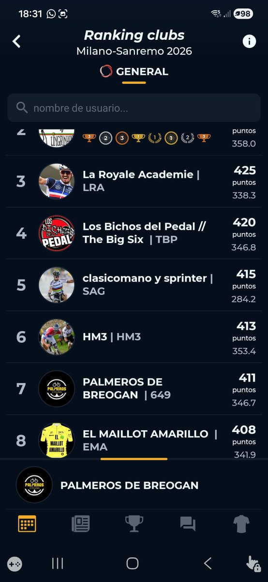 Palmeros de Breogan tweet media