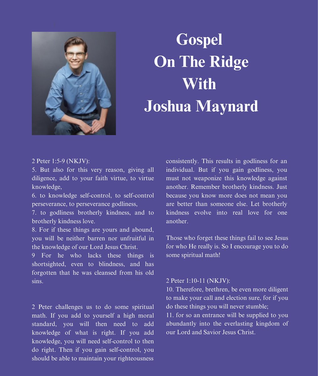 VMFamilyMusic's tweet photo. Joshua Maynard, Contributing Writer, Pure Gospel Magazine https://t.co/EzPQ6YiYAr