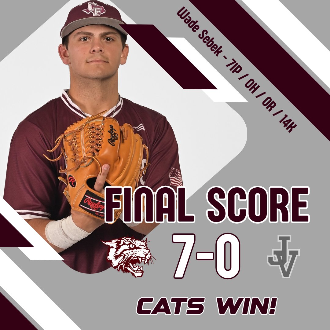 Cy-Fair Bobcats Baseball tweet media