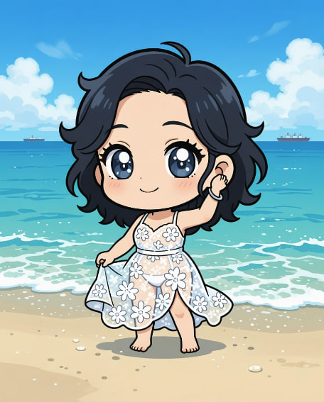 Le_power's tweet photo. The chibi style avatars designed with GROK are quite cute.😆 https://t.co/L2OWdxcBcF