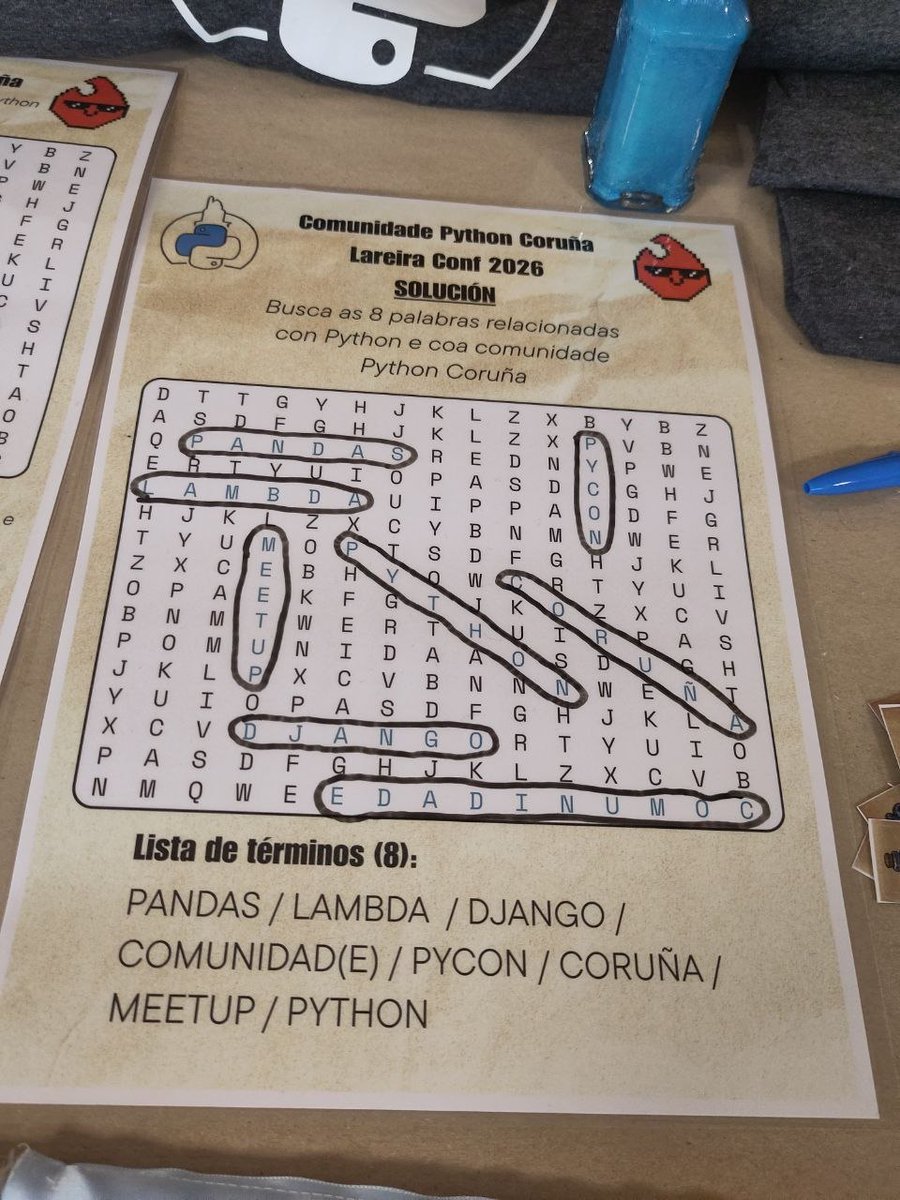 Python Coruña tweet media