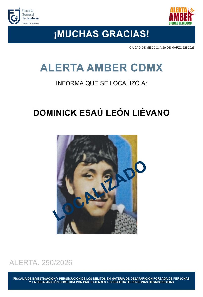 Alerta Amber CDMX tweet media