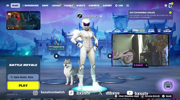 2000+ Wins 69000+ Kills 😈 | 跌倒七次 爬起八次 | Biggest Grinder On Twitch 😈 | Day 80/365 Streaming Everyday 😈 | 2/5 Sub Goal | CC: BXSS twitch.tv/bxsstv