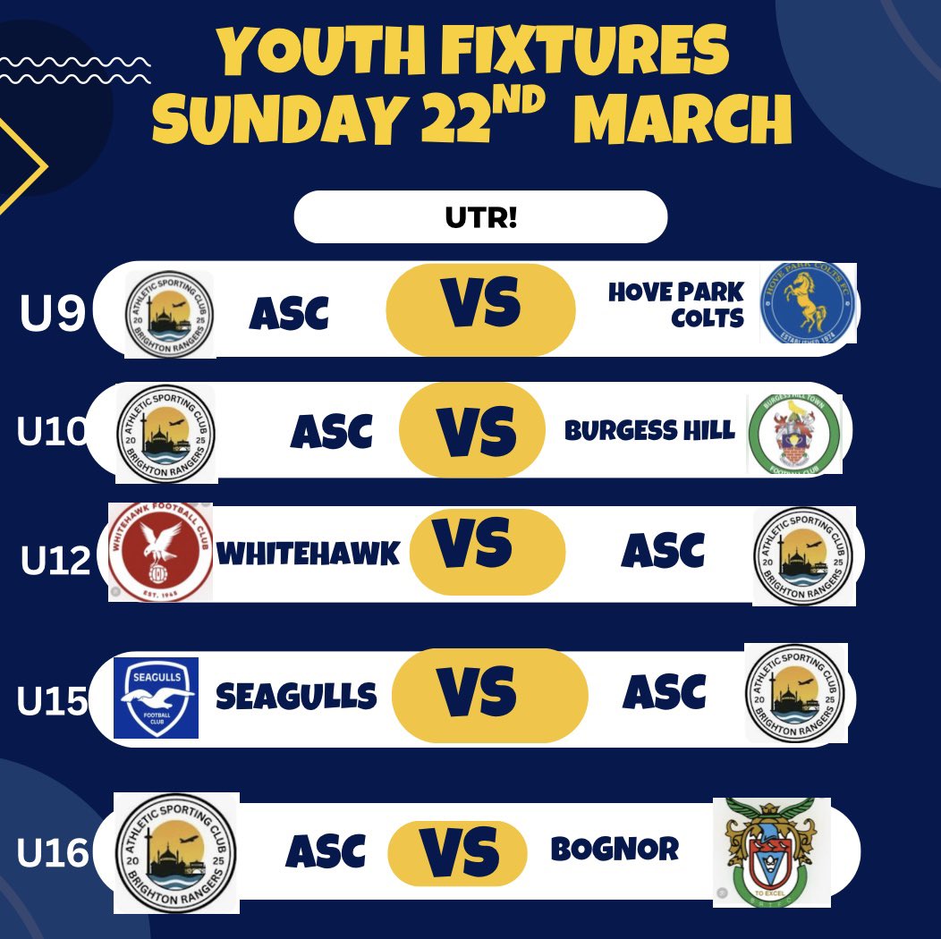 ASC Brighton Rangers⚫️⚪️ tweet media