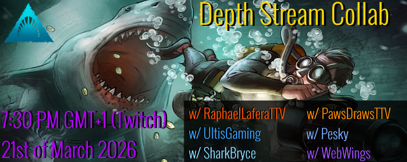 RaphaelLafera's tweet photo. [Creator-Collab] DEPTH shorks v divers! LIVE right now!: https://t.co/JU9fpo0TMy https://t.co/8E0tz0evie