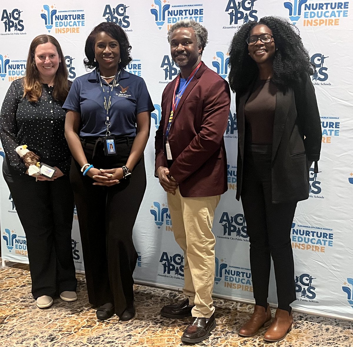 JohnAdamsElem's tweet photo. Team John Adams spent Saturday morning at the ACPS Hiring Fair interviewing candidates for open positions for the 2026-2027 school year. #BeEager #EagerEagles @ACPSk12 @JAelemPrincipal #JARootsandBlooms https://t.co/FY9KDegvmp