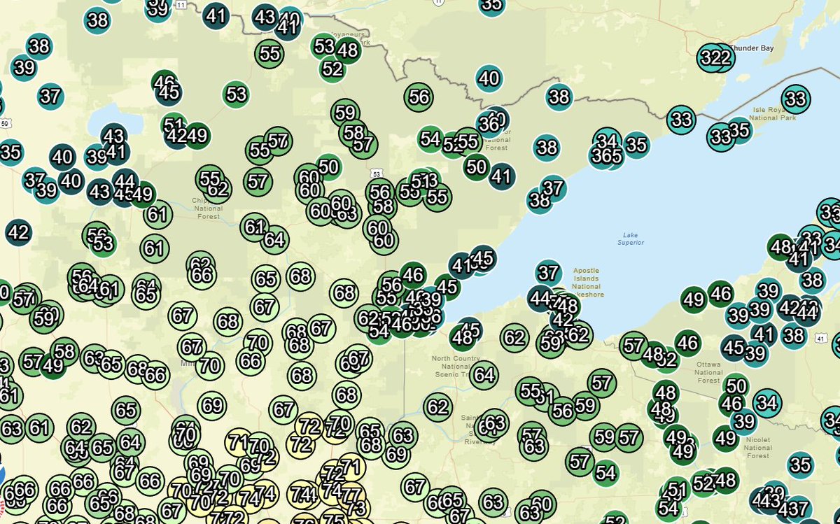 NWS Duluth tweet media