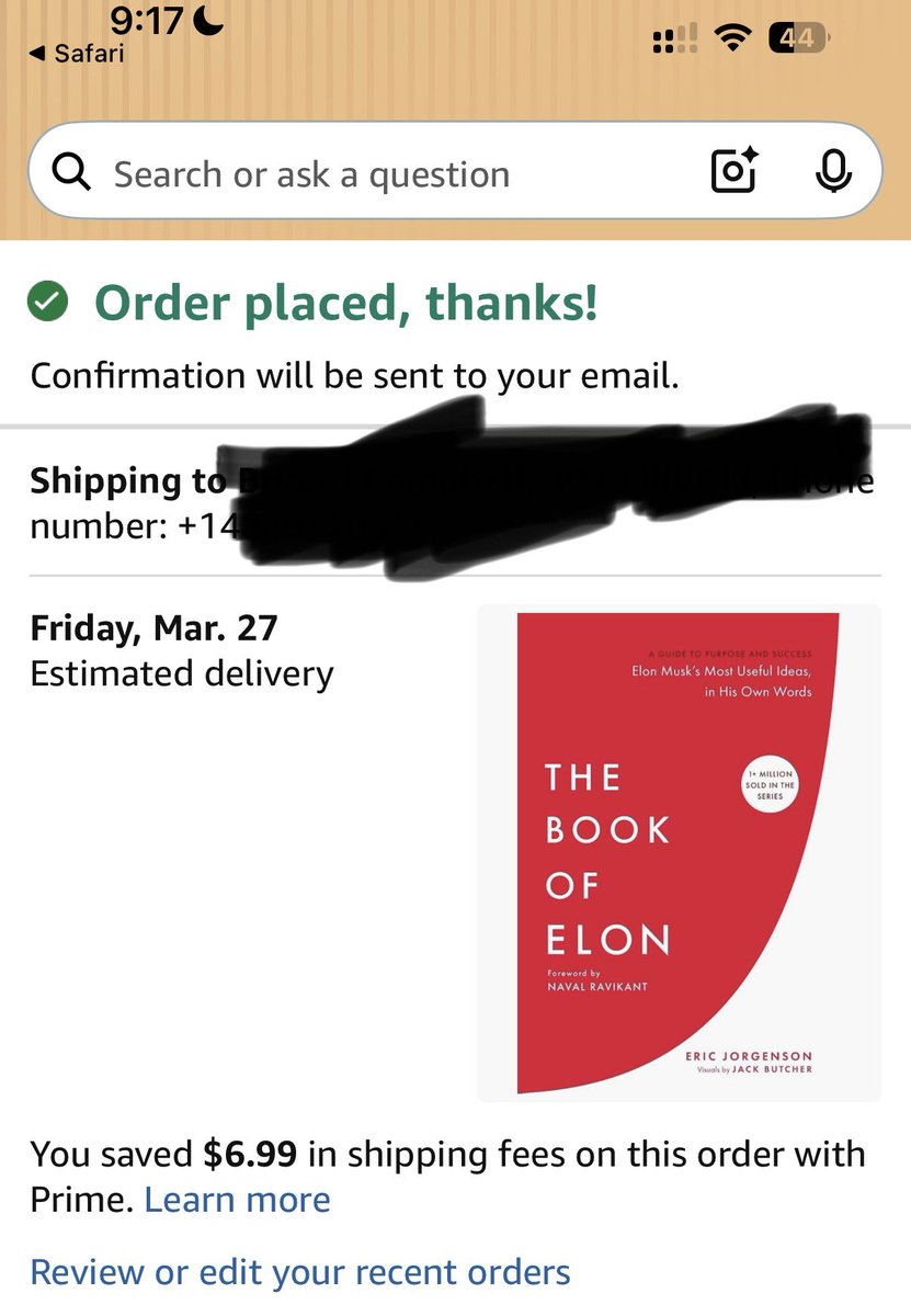 <a href="/EricJorgenson/">Eric Jorgenson 📚 ☀️</a> Hope to see good narratives on free speech. 

We locked up a hard copy …will be acquiring more for our team. 

$X is free speech!!!