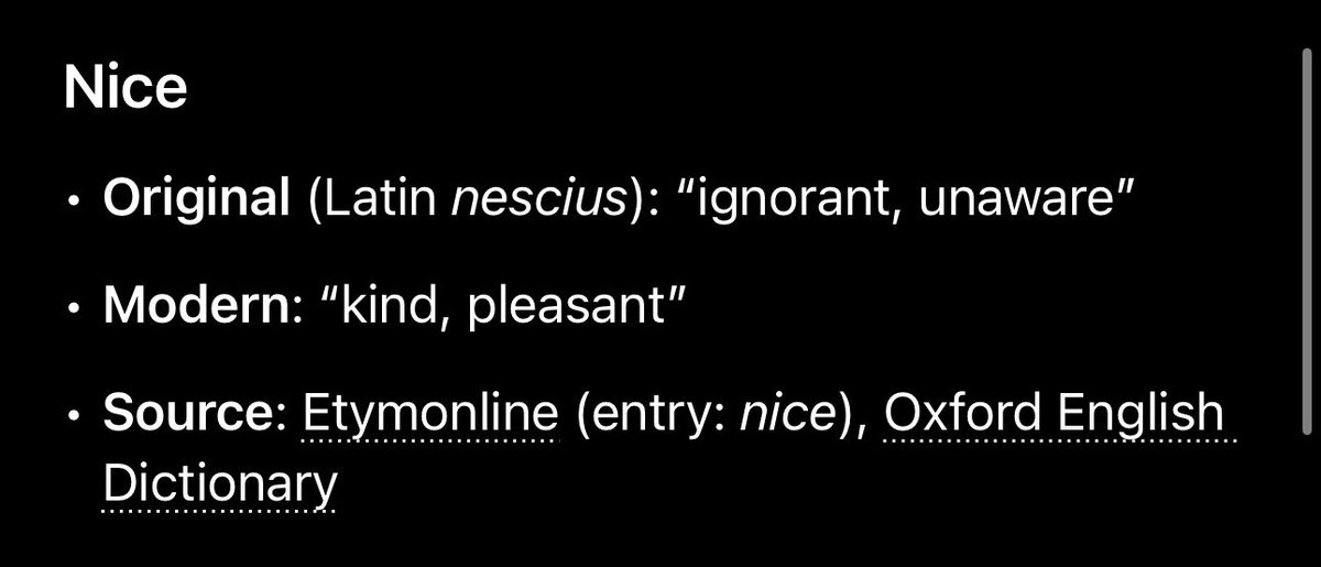 Zemsaney's tweet photo. @Jean_FootbaII @Pakistani_Kafir it says the root word can mean recieve but the actual word itself means planner bro 😭 In the english itself the word nice comes from a root word which means “ignorant”  but it doesn’t mean that the word nice itself means ignorant now does it https://t.co/7DPpqn8usI