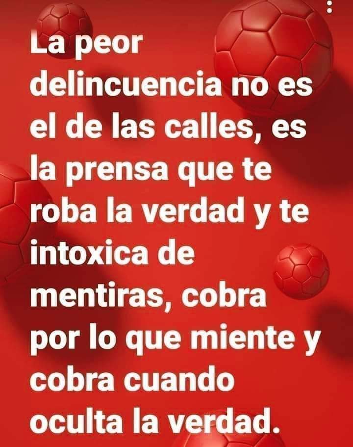 <a href="/rialjorge/">JORGE RIAL</a> Te soy franco Jorge. Nunca mire Telefe, ni canal 13, ni América. Ni se cuales son sus programas. 
Hacen daño 
No es signo de buena salud, estar adaptado a una sociedad profundamente enferma.