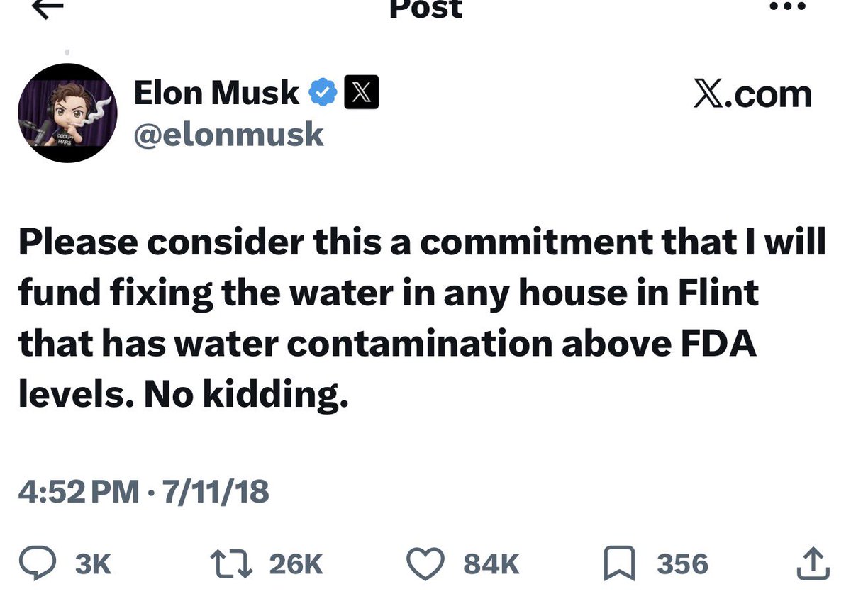 MollyJongFast's tweet photo. @elonmusk First do flint? https://t.co/XEqqs9fra1