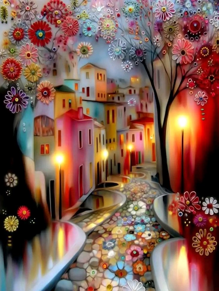 Come, spring, visit me, I will welcome you with a bright smile! And don't think that now I am big, I own a joy as great as ten worlds! I own dreams wider than the sea and the brightest shine of the stars.Come, evening, visit me... I will give you all of that!😘🌼🌸🌺