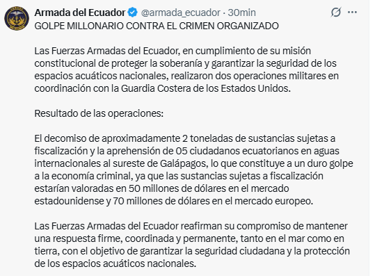 Ecuador En Directo tweet media