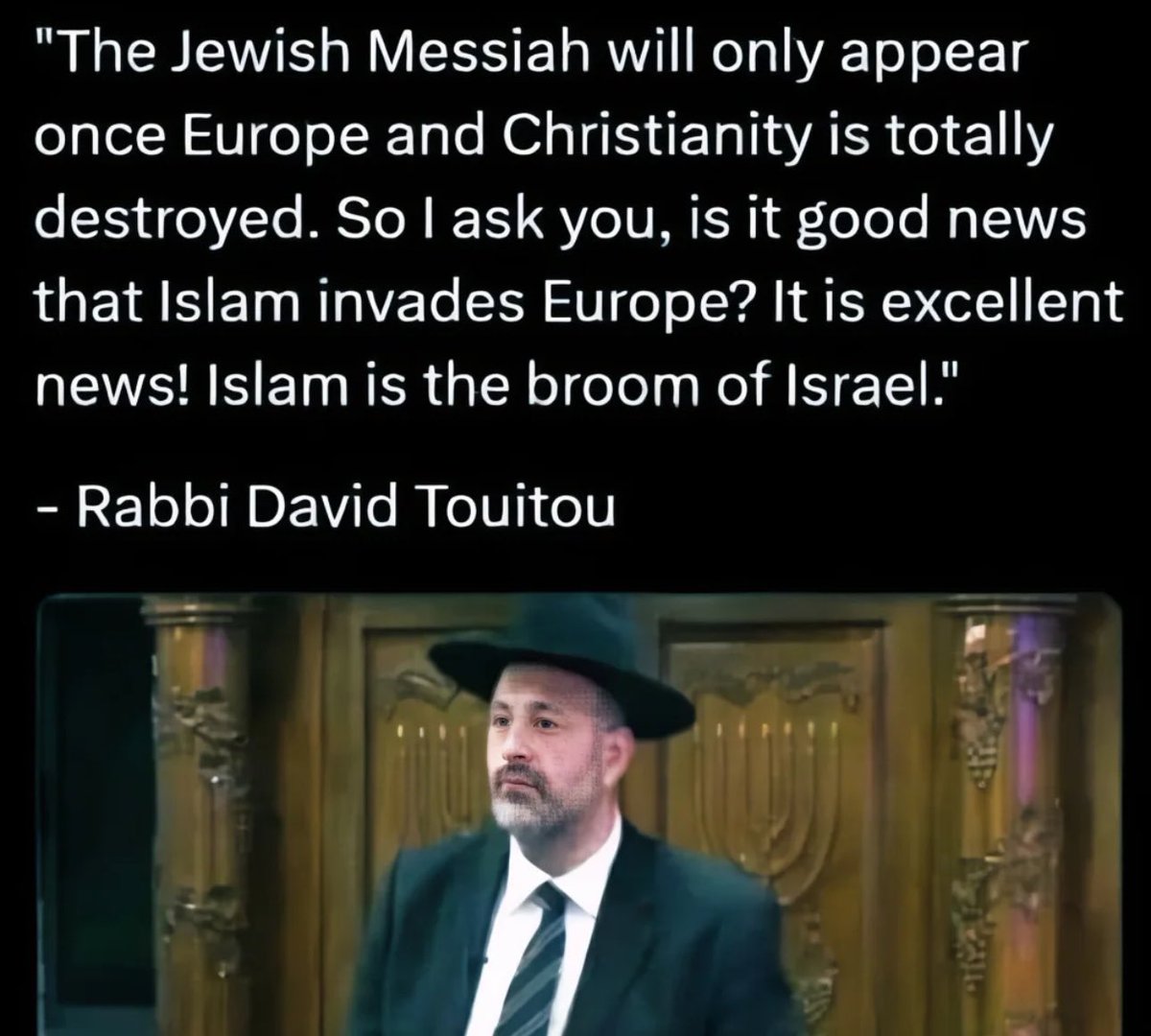 Unfathomably Based tweet media