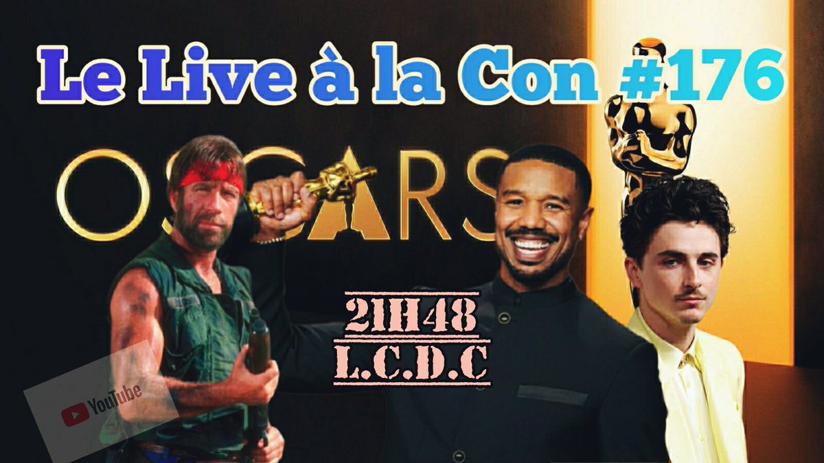 🚨🚨🚨 Le Live à la Con #176 !!! Le RDV du samedi soir sur @youtube !!!! #lelivealacon #vdk !!! Venez parler cinéma en rigolant !!! Partagez qu'on soit pas seuls 🙏🏽🙏🏽⬇️⬇️⬇️ 

youtube.com/live/CDFgTMFpl…