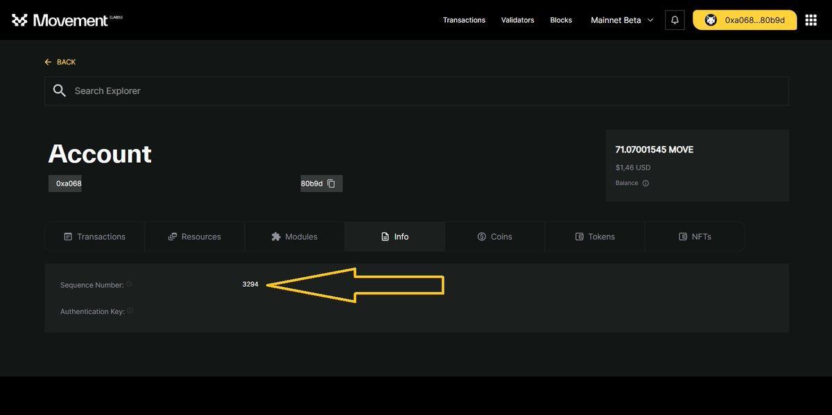 bukhlak88's tweet image. Spartans Guild 100M+ TX Challenge

So far, I’ve made 3,294 transactions on the MOVE network.
Who’s done more?
@movement_xyz @SpartansOfMove 
#MovementNetwork #100MTransactions