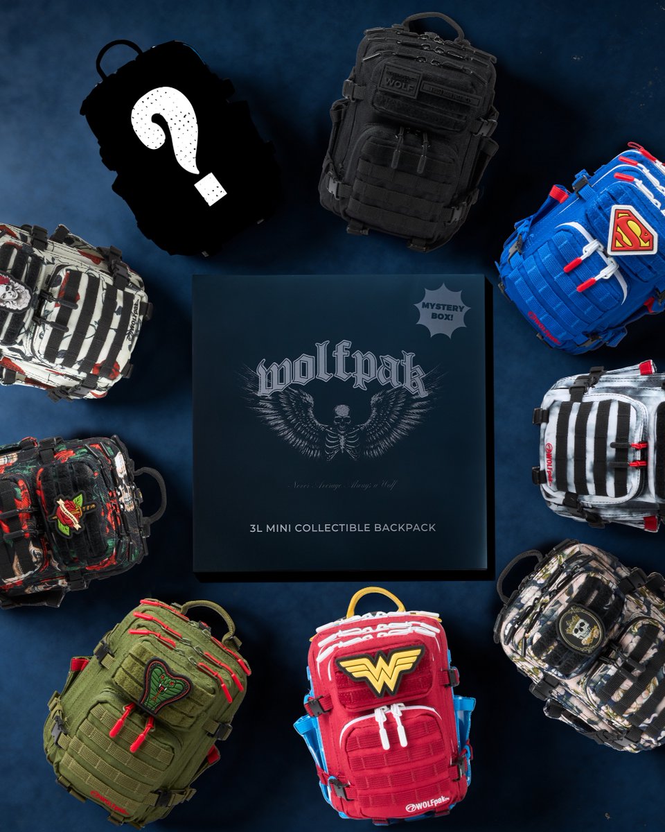 WOLFpaktrust's tweet image. 3L Collectible Mystery Box 🎲 | Out Now! 🚨

Don't forget to grab yours now!

Available while supplies last. 🌟

Shop the drop here ➡️ wolfpak.com

#wolfpak #3L #mysterybox