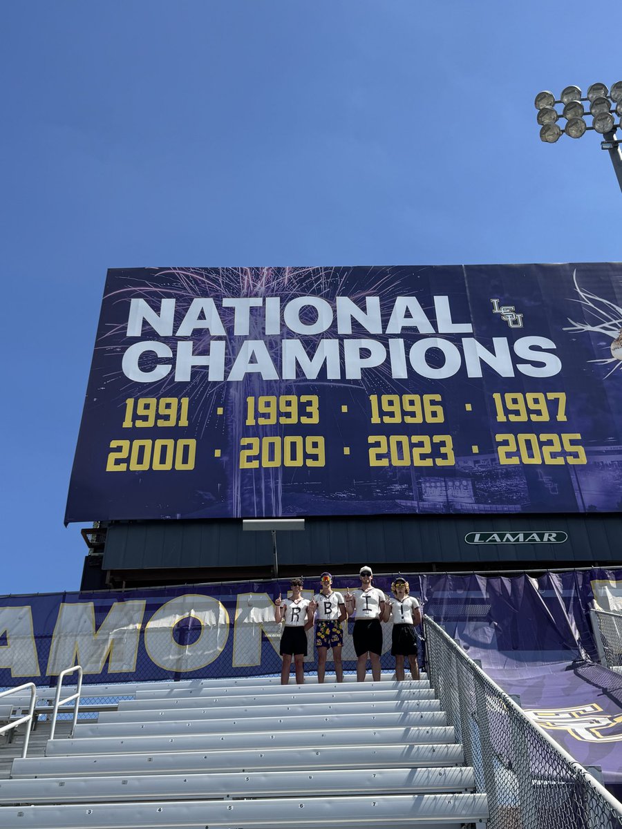 LSU Painted Posse tweet media