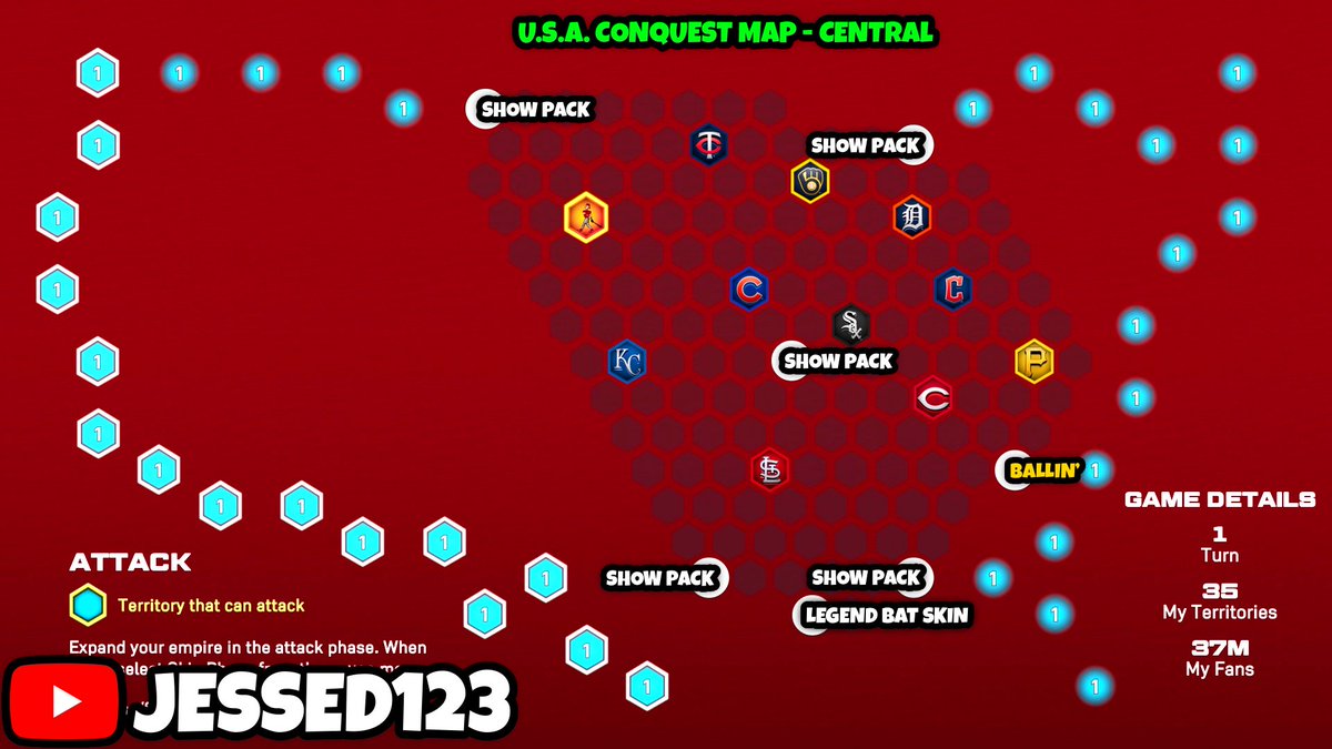 JesseDH10's tweet image. Every USA Conquest HIDDEN REWARD! 🇺🇸🇺🇸🇺🇸

@mlbtheshowzone 

#MLBTheShow #MLBTheShow26