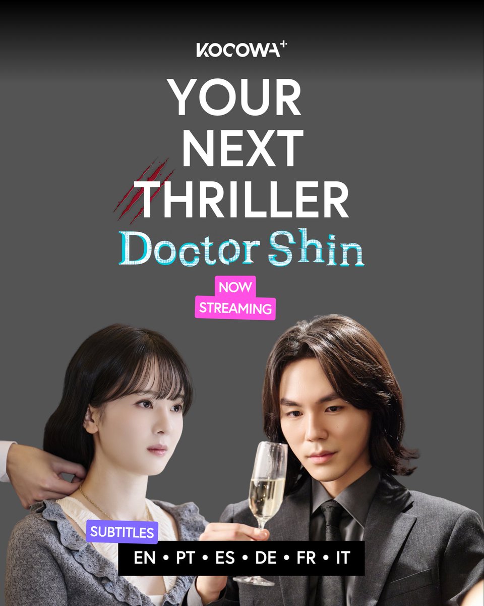 kocowa_official's tweet image. Saving a life is one thing, but what if it means defying fate itself? Some choices come with a price.

Stream #DoctorShin on #KOCOWA+!

*Available in new German, French, and Italian subtitles