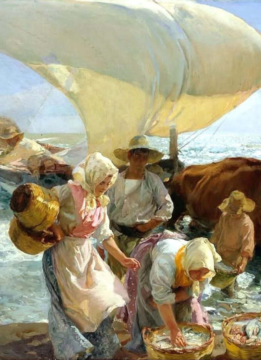 🎨 El arte de Joaquín Sorolla es inseparable del Mediterráneo. No solo pintaba el mar… lo vivía. Y hay una anécdota maravillosa que revela hasta qué punto buscaba la verdad de la luz y del agua.
Cuando Sorolla pintaba escenas de niños jugando en la playa o pescadores y mujeres
