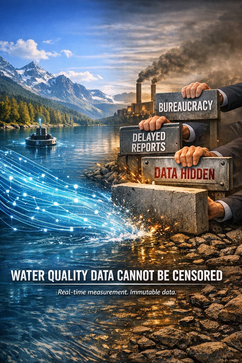 HydroNet50354's tweet photo. Clean water is in everyone's interest. 💧 Traditional systems are often opaque, but modern technology breaks through the barriers! Real-time measurements and immutable data guarantee that water quality information cannot be manipulated. This is what the new solutions offer. 👇
#cleanwater #transparency #innovation #waterquality #sustainability